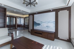 【雅腾实景】景山玫瑰园120平 新中式 陆振设计